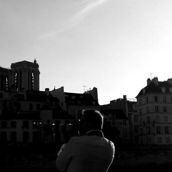 Fotografiando París sobre el río Sena